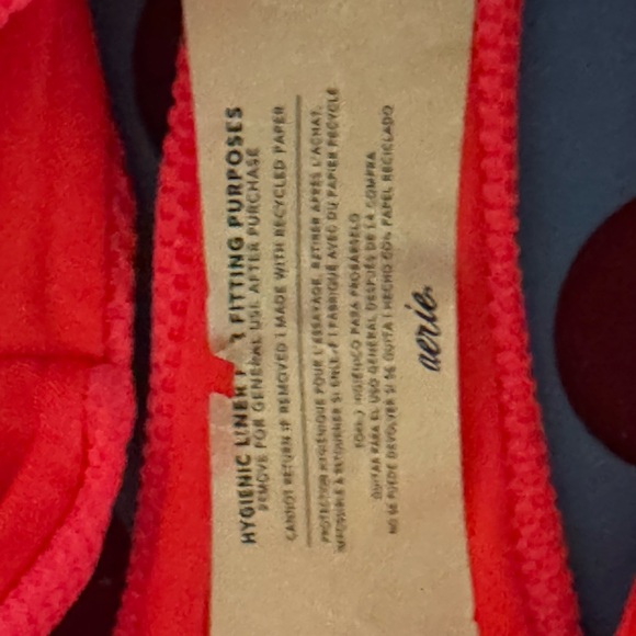 AA-466 Aerie NWT High Cut Cheeky Pink Summer Swim Bikini Bottoms Size L - Picture 5 of 12